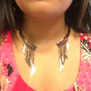 Unique bronze necklace.